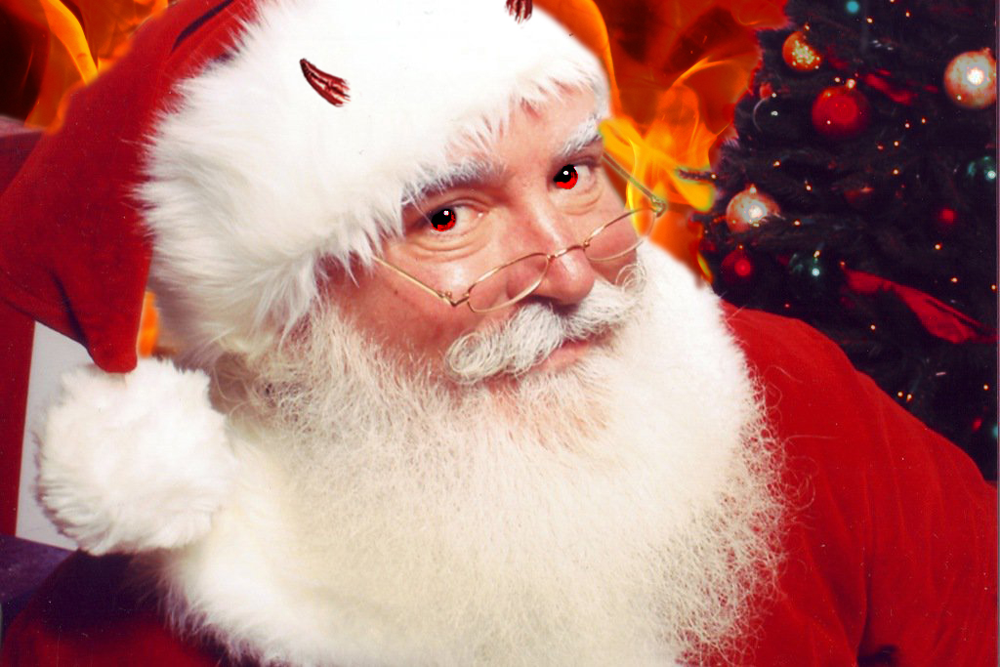 satanic santa