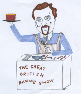 Zimbardo in "The Great British Baking Show"