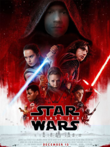 A digitally "remastered" Star Wars poster.